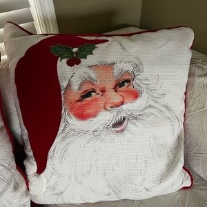 Santa Claus throw pillow